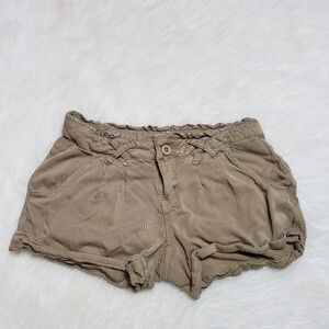Bebop cute dark tan shorts size 3